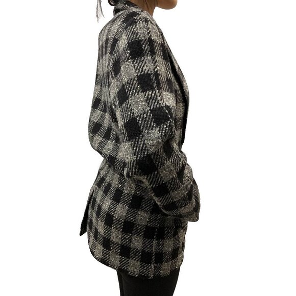 Paul Costelloe Vintage Plaid Donegal Tweed Wool Blazer Suit Jacket Size … - Picture 5 of 12